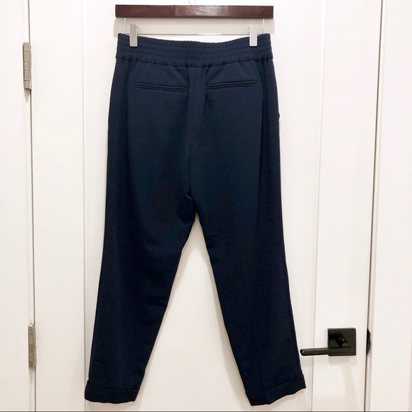 LOFT Navy Marisa Ankle Pants Size 2P - Picture 2 of 3